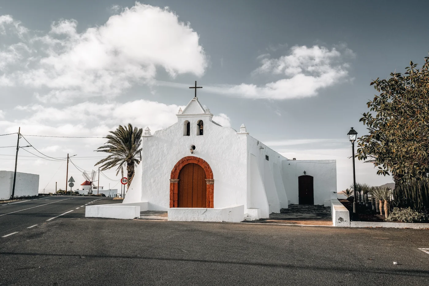 The village of Tiagua on Lanzarote